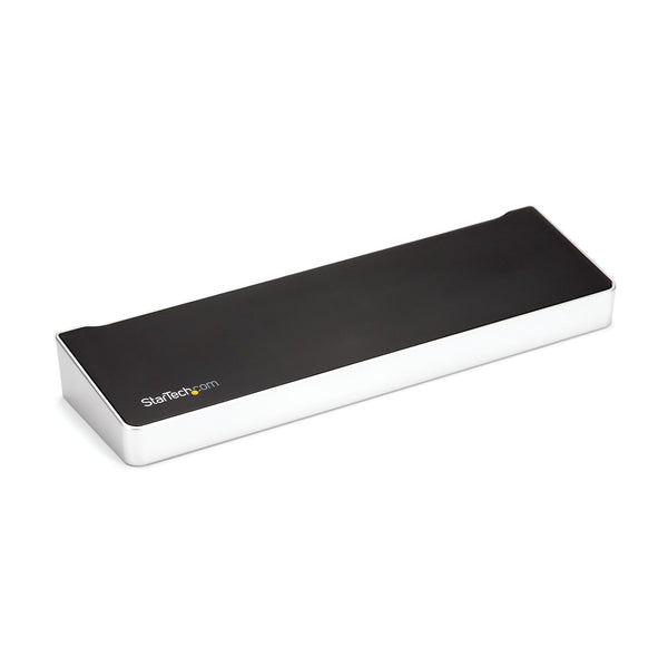 StarTech.com DK30CH2DEPUE dockingstation Ledningsført USB 3.2 Gen 1 (3.1 Gen 1) Type-C Sort, Sølv