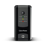 CyberPower UT850EG-FR UPS-enhed Interaktivt indgangsstik 0,85 kVA 425 W 3 AC stikkontakt(er)