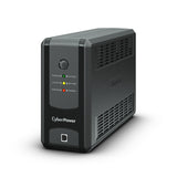 CyberPower UT850EG-FR UPS-enhed Interaktivt indgangsstik 0,85 kVA 425 W 3 AC stikkontakt(er)