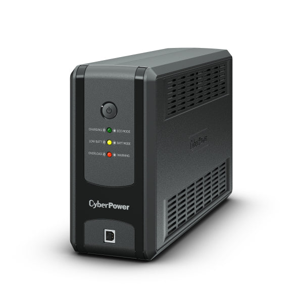 CyberPower UT850EG-FR UPS-enhed Interaktivt indgangsstik 0,85 kVA 425 W 3 AC stikkontakt(er)