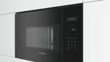 Bosch Serie 6 BFL554MB0 mikrobølgeovn Sort Solo mikroovn Indbygget 25 L 900 W
