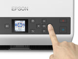 Epson WorkForce DS-970 Skanner med papir-tilførsel 600 x 600 dpi A4 Grå, Hvid