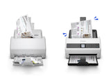 Epson WorkForce DS-970 Skanner med papir-tilførsel 600 x 600 dpi A4 Grå, Hvid