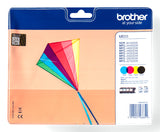 Brother LC-223VALBP blækpatron 4 stk Sort, Blå, Magenta, Gul