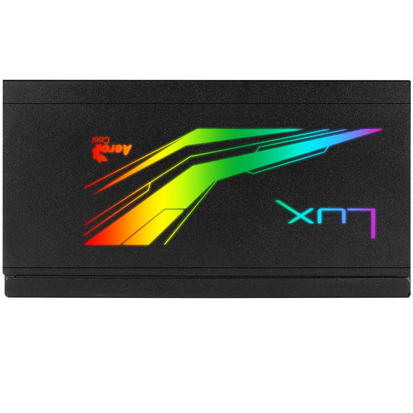 Aerocool LUX RGB 550M enhed til strømforsyning 550 W 20+4 pin ATX Sort