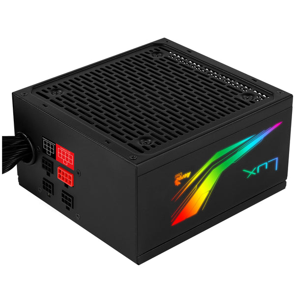 Aerocool LUX RGB 550M enhed til strømforsyning 550 W 20+4 pin ATX Sort