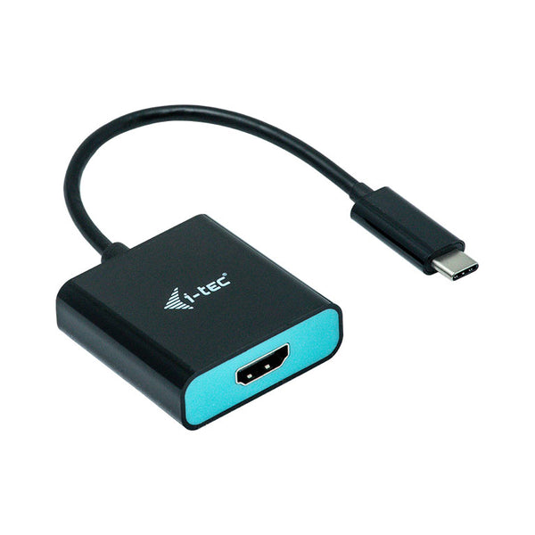 i-tec C31HDMI60HZP videokabel adapter 0,15 m USB Type-C HDMI Sort, Turkis