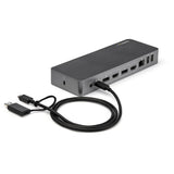 StarTech.com DK30C2DPPDUE dockingstation Ledningsført USB 3.2 Gen 1 (3.1 Gen 1) Type-C Sort, Grå