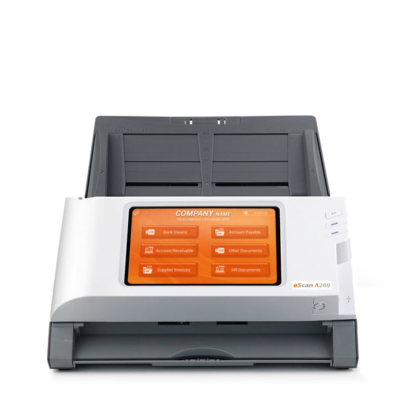 Plustek eScan A280 Enterprise ADF-scanner 600 x 600 dpi A4 Sort, Hvid