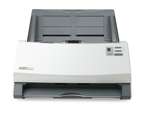 Plustek SmartOffice PS406U Plus ADF-scanner 600 x 600 dpi A4 Grå, Hvid