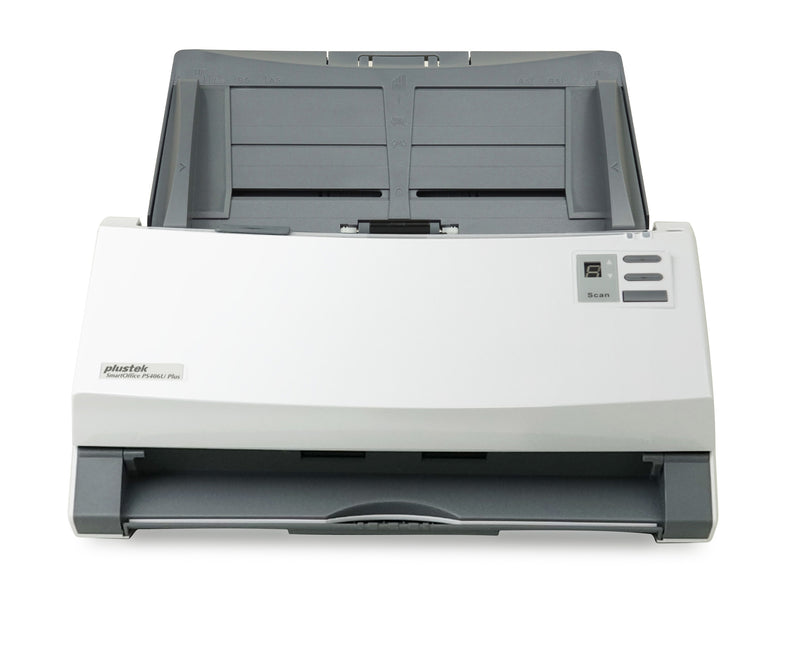 Plustek SmartOffice PS406U Plus ADF-scanner 600 x 600 dpi A4 Grå, Hvid