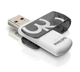 Philips FM32FD00B USB-nøgle 32 GB USB Type-A 3.2 Gen 1 (3.1 Gen 1) Sort, Hvid