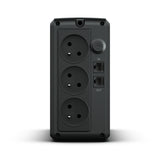 CyberPower UT650EG-FR UPS-enhed Interaktivt indgangsstik 0,65 kVA 360 W 3 AC stikkontakt(er)