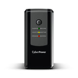 CyberPower UT650EG-FR UPS-enhed Interaktivt indgangsstik 0,65 kVA 360 W 3 AC stikkontakt(er)