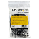 StarTech.com LTLOCKKEY kabellås Sort, Sølv 2 m