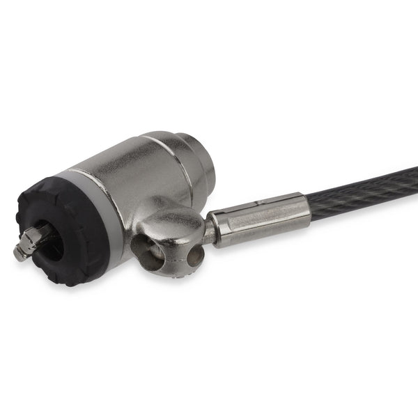 StarTech.com LTLOCKKEY kabellås Sort, Sølv 2 m