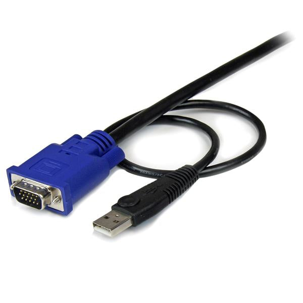 StarTech.com SVECONUS10 KVM-kabel Sort 3 m
