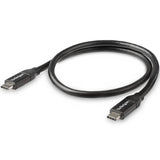 StarTech.com USB2C5C50CM USB-kabel USB 2.0 0,5 m USB C Sort
