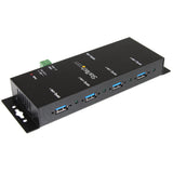 StarTech.com ST4300USBM interface hub USB 3.2 Gen 1 (3.1 Gen 1) Type-B 5000 Mbit/s Sort