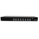 StarTech.com SV831DUSBAU KVM Switch Stativ-montering Sort