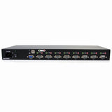 StarTech.com SV831DUSBAU KVM Switch Stativ-montering Sort