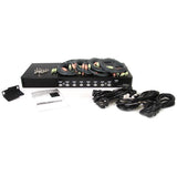 StarTech.com SV831DUSBAU KVM Switch Stativ-montering Sort