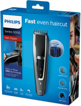 Philips 5000 series HC5650/15 skæg- og hårtrimmer Sort, Sølv 28 Lithium-Ion (Li-Ion)