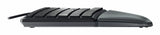 CHERRY KC 4500 ERGO tastatur Universel USB AZERTY Belgisk Sort