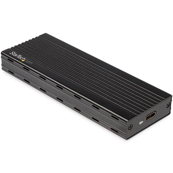 StarTech.com M2E1BMU31C drevkabinet SSD kabinet Sort M.2