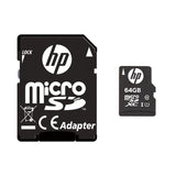 HP SDU64GBXC10HP-EF hukommelseskort 64 GB MicroSDXC UHS-I Klasse 10