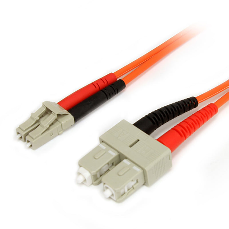 StarTech.com FIBLCSC2 InfiniBand og fiberoptisk kabel 2 m LC SC Orange