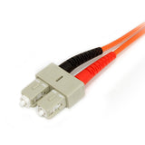 StarTech.com FIBLCSC2 InfiniBand og fiberoptisk kabel 2 m LC SC Orange