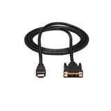 StarTech.com HDMIDVIMM6 videokabel adapter 1,8 m HDMI DVI-D Sort