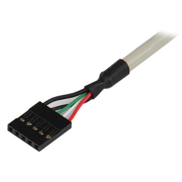 StarTech.com USBPLATE kabel kønsskifter 2 x IDC 2 x USB A Sølv