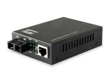 LevelOne GVT-2002 netværksomformer til medie 1000 Mbit/s 1310 nm Enkeltilstand Sort