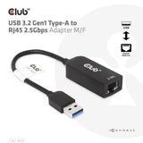 CLUB3D CAC-1420 netværkskort Ethernet 2500 Mbit/s