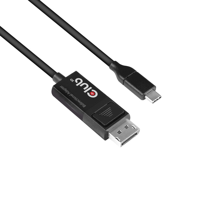 CLUB3D CAC-1557 videokabel adapter 1,8 m USB Type-C DisplayPort Sort