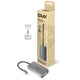 CLUB3D CAC-1510 videokabel adapter USB C DVI-D Dual link Grå