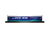 Verbatim DVD-RW Matt Silver 4x 4,7 GB 10 stk