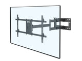 Multibrackets 6539 tv-beslag 190,5 cm (75") Sort