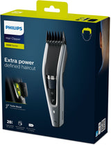 Philips 5000 series HC5630/15 skæg- og hårtrimmer Sort, Sølv 28 Lithium-Ion (Li-Ion)