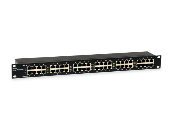 LevelOne ESP-2400 overspændingsbeskytter Sort 0 AC stikkontakt(er) 58 V