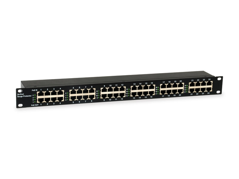 LevelOne ESP-2400 overspændingsbeskytter Sort 0 AC stikkontakt(er) 58 V