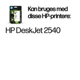 HP 301 2-pack Black/Tri-color Original Ink Cartridges blækpatron 2 stk Standard udbytte Sort, Blå, Magenta, Gul