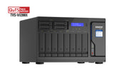 QNAP TVS-h1288X NAS Tower Intel® Xeon® W-1250 16 GB DDR4 0 TB QuTS hero Sort