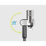 Kensington K65020EU kabellås Sort, Sølv