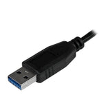 StarTech.com ST4300MINU3B interface hub USB 3.2 Gen 1 (3.1 Gen 1) Type-A 5000 Mbit/s Sort