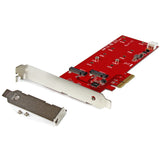 StarTech.com PEX2M2 interface-kort/adapter Intern M.2