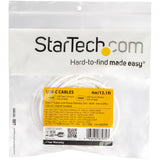 StarTech.com USB2C5C4MW USB-kabel USB 3.2 Gen 1 (3.1 Gen 1) 4 m USB C Hvid