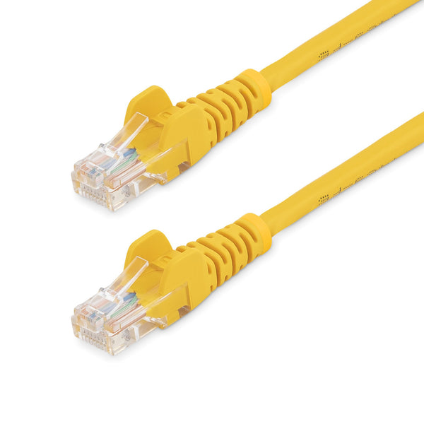StarTech.com 45PAT2MYL netværkskabel Gul 2 m Cat5e U/UTP (UTP)